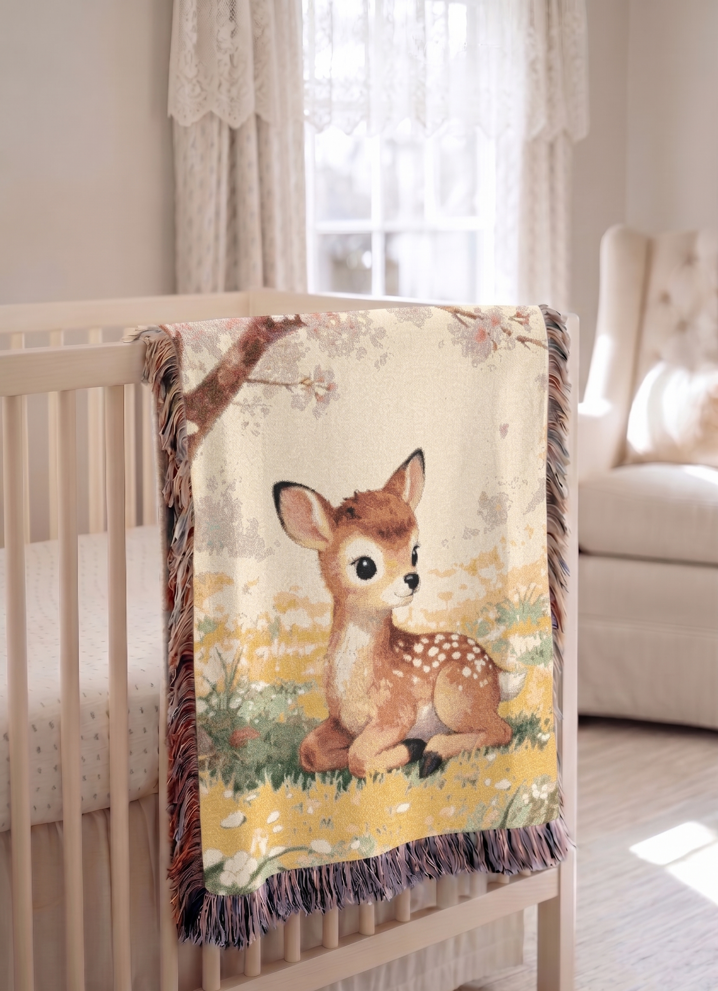 Personalized Woven Blanket - Custom Throw